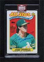 All-Star - Jose Canseco (1989 Topps) [Buyback] #/32