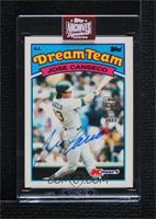 Jose Canseco (1989 Topps Kmart Dream Team) [Buyback] #/1