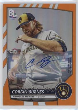 2023 Topps Big League - [Base] - Retail Electric Orange Autographs #239 - Corbin Burnes