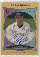 Craig Biggio #/50