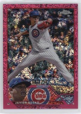 2023 Topps Chrome - [Base] - Magenta Speckle Refractor #76 - Javier Assad /350