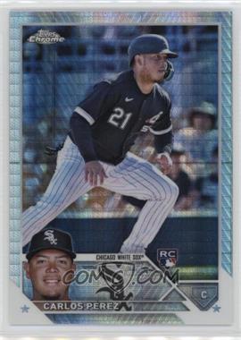 2023 Topps Chrome - [Base] - Prism Refractor #133 - Carlos Pérez