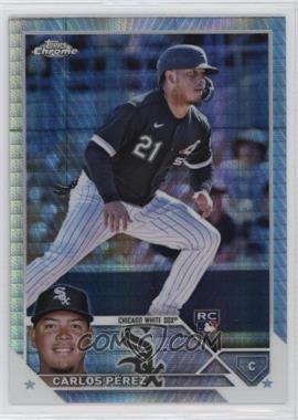 2023 Topps Chrome - [Base] - Prism Refractor #133 - Carlos Pérez