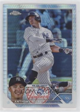 2023 Topps Chrome - [Base] - Prism Refractor #4 - Anthony Volpe