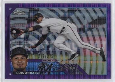 2023 Topps Chrome - [Base] - Purple Sonar Refractor #47 - Luis Arraez /275