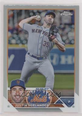 2023 Topps Chrome - [Base] - Refractor #126 - Justin Verlander