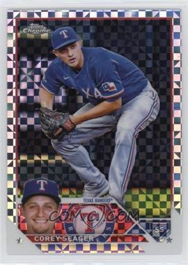 2023 Topps Chrome - [Base] - X-Fractor #45 - Corey Seager