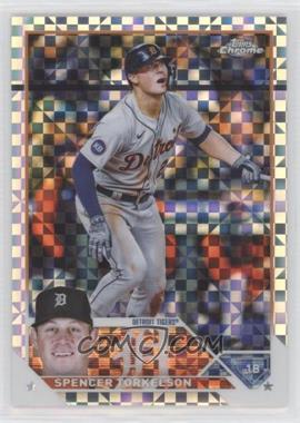 2023 Topps Chrome - [Base] - X-Fractor #7 - Spencer Torkelson