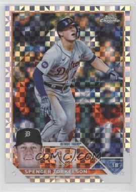 2023 Topps Chrome - [Base] - X-Fractor #7 - Spencer Torkelson