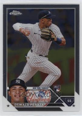 2023 Topps Chrome - [Base] #132.1 - Oswald Peraza