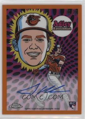 2023 Topps Chrome - Ultraviolet All-Stars Autographs - Orange Refractor #UVA-AR - Adley Rutschman /25 [EX to NM]