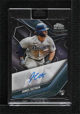 2023 Topps Chrome Black - Autographs - Refractor #CBA-JO - James Outman /150 [Uncirculated]
