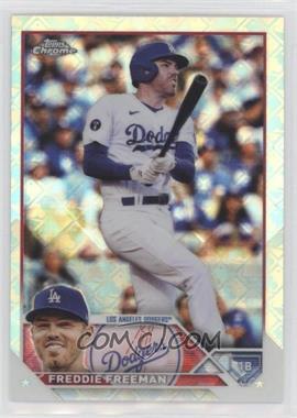 2023 Topps Chrome Logofractor Edition - [Base] #5 - Freddie Freeman