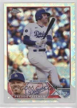 2023 Topps Chrome Logofractor Edition - [Base] #5 - Freddie Freeman