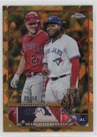 Checklist - Superstar Talk (AL Heavy Hitters Catch Up) #/50