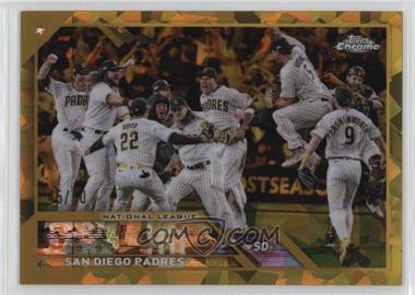 2023 Topps Chrome Sapphire Edition - [Base] - Gold #655 - San Diego Padres /50
