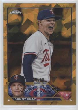 2023 Topps Chrome Sapphire Edition - [Base] - Gold #78 - Sonny Gray /50