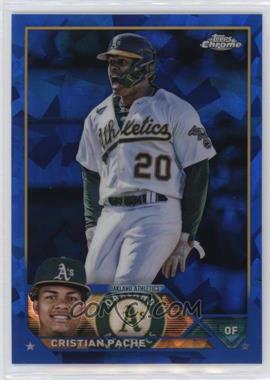 2023 Topps Chrome Sapphire Edition - [Base] #296 - Cristian Pache