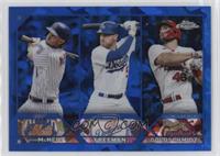 League Leaders - Paul Goldschmidt, Freddie Freeman, Jeff McNeil [EX to&nbs…