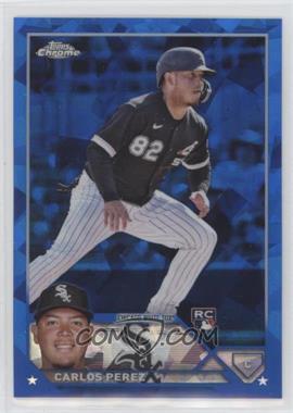 2023 Topps Chrome Sapphire Edition - [Base] #452 - Carlos Pérez