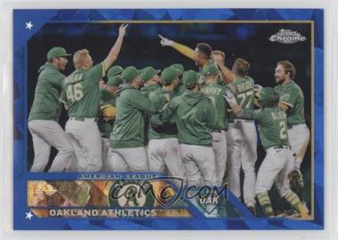 2023 Topps Chrome Sapphire Edition - [Base] #577 - Oakland Athletics