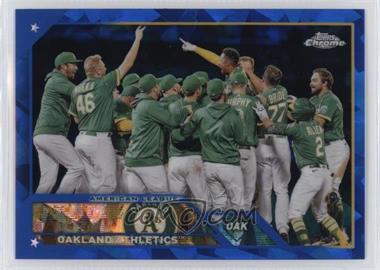 2023 Topps Chrome Sapphire Edition - [Base] #577 - Oakland Athletics