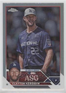 2023 Topps Chrome Update Series - 2023 All-Star Game #ASGC-46 - Clayton Kershaw