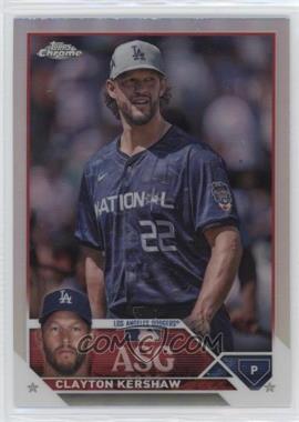 2023 Topps Chrome Update Series - 2023 All-Star Game #ASGC-46 - Clayton Kershaw