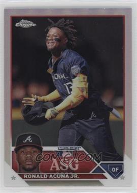 2023 Topps Chrome Update Series - 2023 All-Star Game #ASGC-7 - Ronald Acuña Jr.