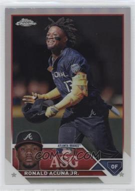 2023 Topps Chrome Update Series - 2023 All-Star Game #ASGC-7 - Ronald Acuña Jr.