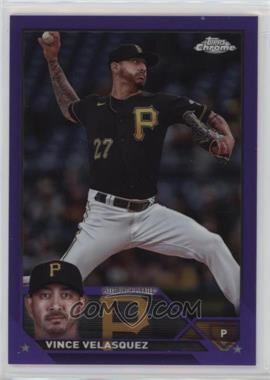 2023 Topps Chrome Update Series - [Base] - Purple Refractor #USC109 - Vince Velasquez /250