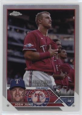 2023 Topps Chrome Update Series - [Base] - Refractor #USC51 - Rookie Debut - Josh Jung