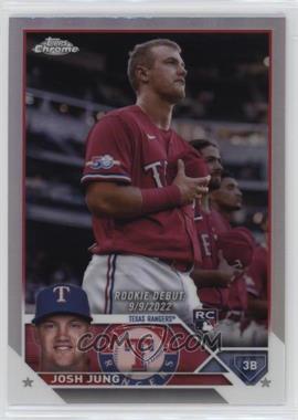 2023 Topps Chrome Update Series - [Base] - Refractor #USC51 - Rookie Debut - Josh Jung