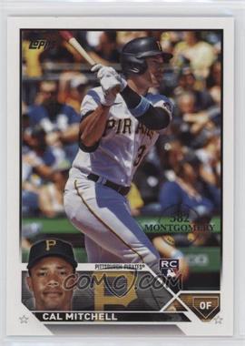 2023 Topps Complete Set - [Base] - 582 Montgomery Club #313 - Cal Mitchell