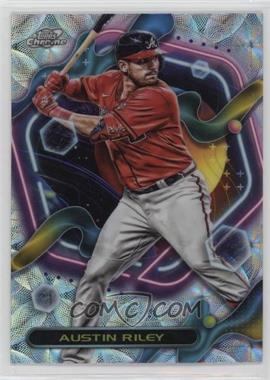 2023 Topps Cosmic Chrome - [Base] - Nucleus Refractor #50 - Austin Riley