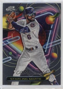 2023 Topps Cosmic Chrome - [Base] #178 - Starling Marte [EX to NM]