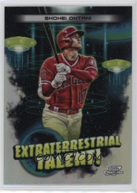 2023 Topps Cosmic Chrome - Extraterrestrial Talent #ET-9 - Shohei Ohtani