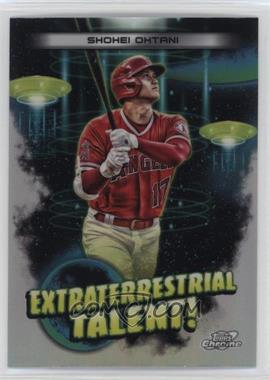 2023 Topps Cosmic Chrome - Extraterrestrial Talent #ET-9 - Shohei Ohtani