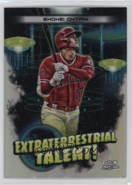 2023 Topps Cosmic Chrome - Extraterrestrial Talent #ET-9 - Shohei Ohtani