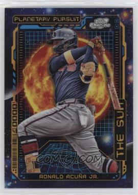 2023 Topps Cosmic Chrome - Planetary Pursuit - Sun #PPS-8 - Ronald Acuña Jr.