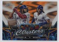 Vladimir Guerrero Jr., Bo Bichette #/25