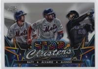 Brett Baty, Francisco Alvarez, Pete Alonso