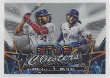 2023 Topps Cosmic Chrome - Stars Clusters #SC-8 - Vladimir Guerrero Jr., Bo Bichette