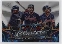 Michael Harris II, Austin Riley, Ronald Acuna Jr.