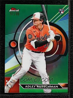 2023 Topps Finest - [Base] - Green Refractor #22 - Adley Rutschman /99