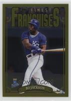 Rare Gold - 1996 Topps Finest Franchise SP - Bo Jackson