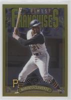 Rare Gold - 1996 Topps Finest Franchise SP - Roberto Clemente