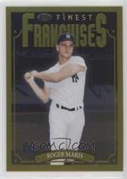 Rare Gold - 1996 Topps Finest Franchise SP - Roger Maris