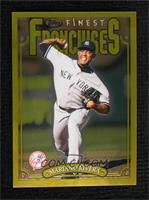 Rare Gold - 1996 Topps Finest Franchise SP - Mariano Rivera