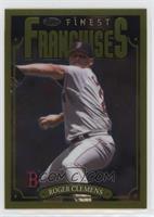 Rare Gold - 1996 Topps Finest Franchise SP - Roger Clemens [EX to NM]